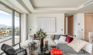 Exclusive, modern apartment with panoramic sea views for sale, directly on the beach promenade in Malaga city 779893 