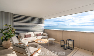 Exclusive, modern apartment with panoramic sea views for sale, directly on the beach promenade in Malaga city 779897 
