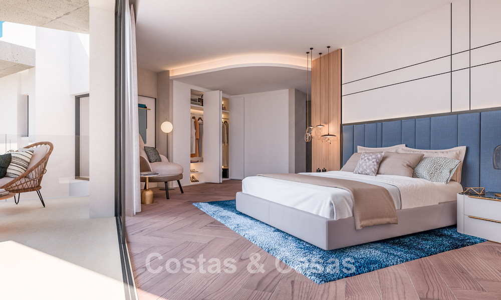 Sophisticated new build villa for sale in a prestigious, secure residential area on Marbella’s Golden Mile 779916