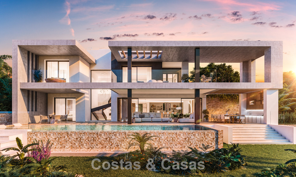 New to the market. High-end new build villa for sale in a prime, secure community on Marbella’s Golden Mile 779919
