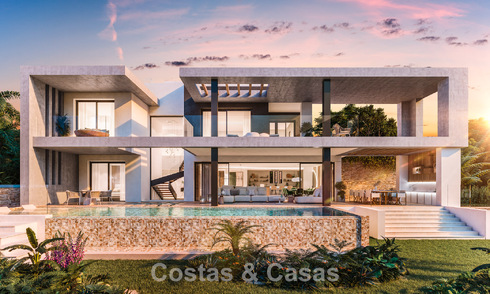New to the market. High-end new build villa for sale in a prime, secure community on Marbella’s Golden Mile 779919