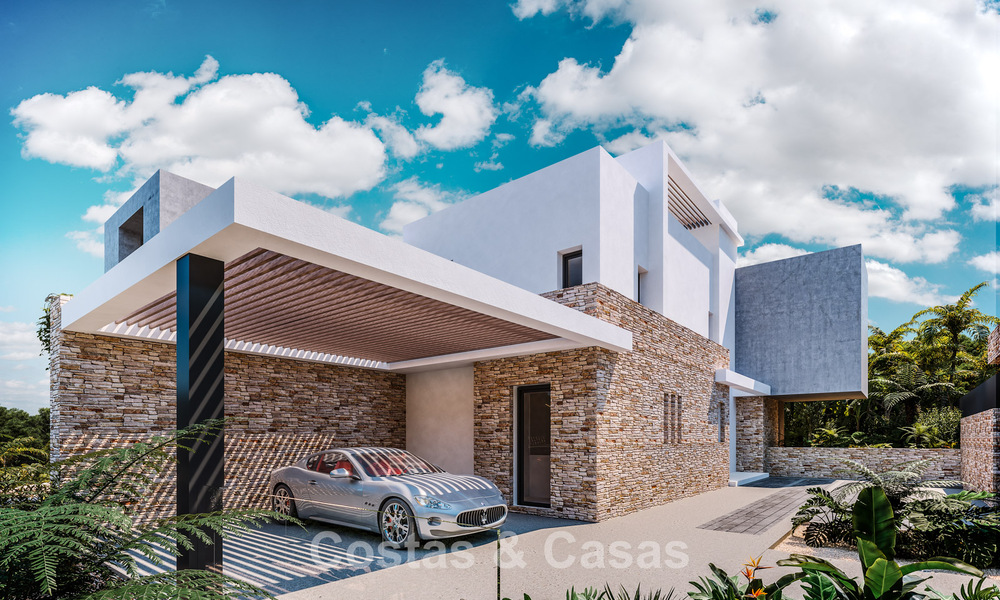 New to the market. High-end new build villa for sale in a prime, secure community on Marbella’s Golden Mile 779920