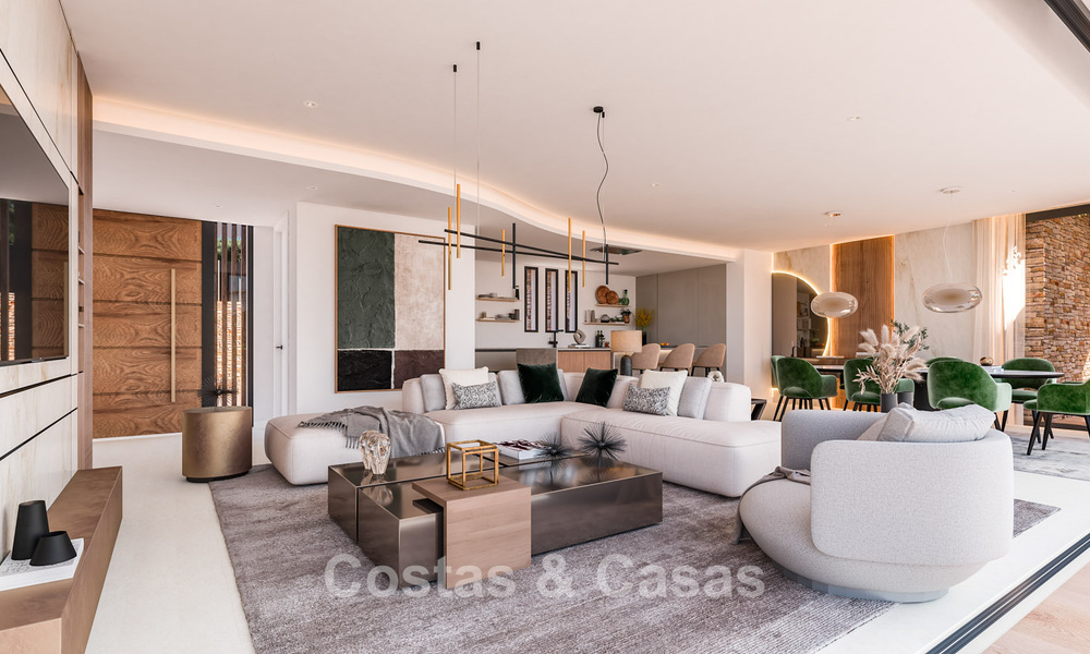 New to the market. High-end new build villa for sale in a prime, secure community on Marbella’s Golden Mile 779922