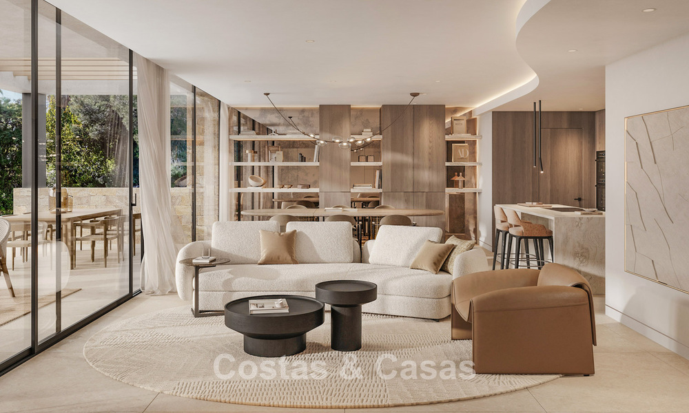New to the market. High-end new build villa for sale in a popular, secure area on Marbella’s Golden Mile 779926