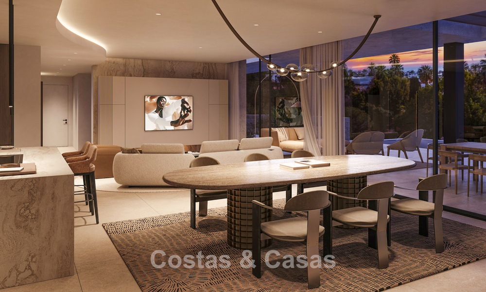 New to the market. High-end new build villa for sale in a popular, secure area on Marbella’s Golden Mile 779928