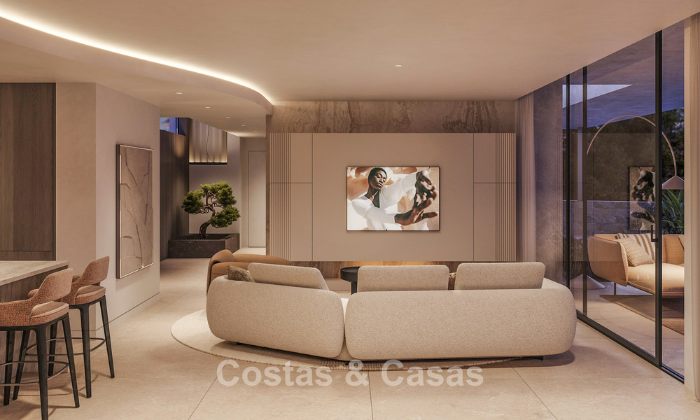 New to the market. High-end new build villa for sale in a popular, secure area on Marbella’s Golden Mile 779929
