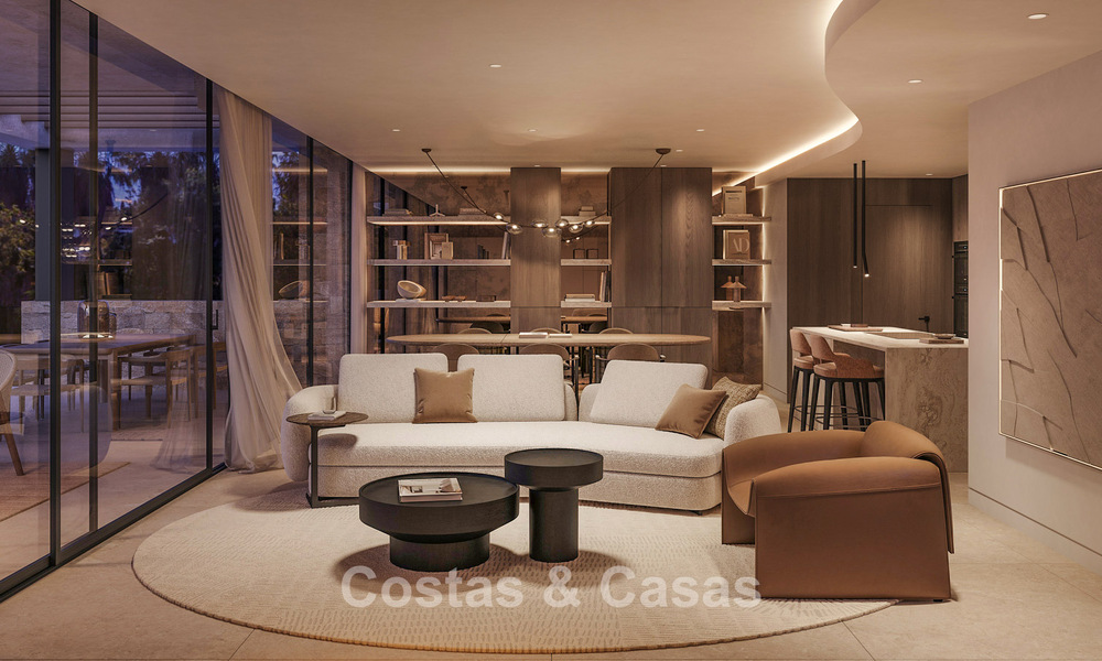 New to the market. High-end new build villa for sale in a popular, secure area on Marbella’s Golden Mile 779930