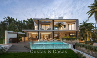 New to the market. High-end new build villa for sale in a popular, secure area on Marbella’s Golden Mile 779942 