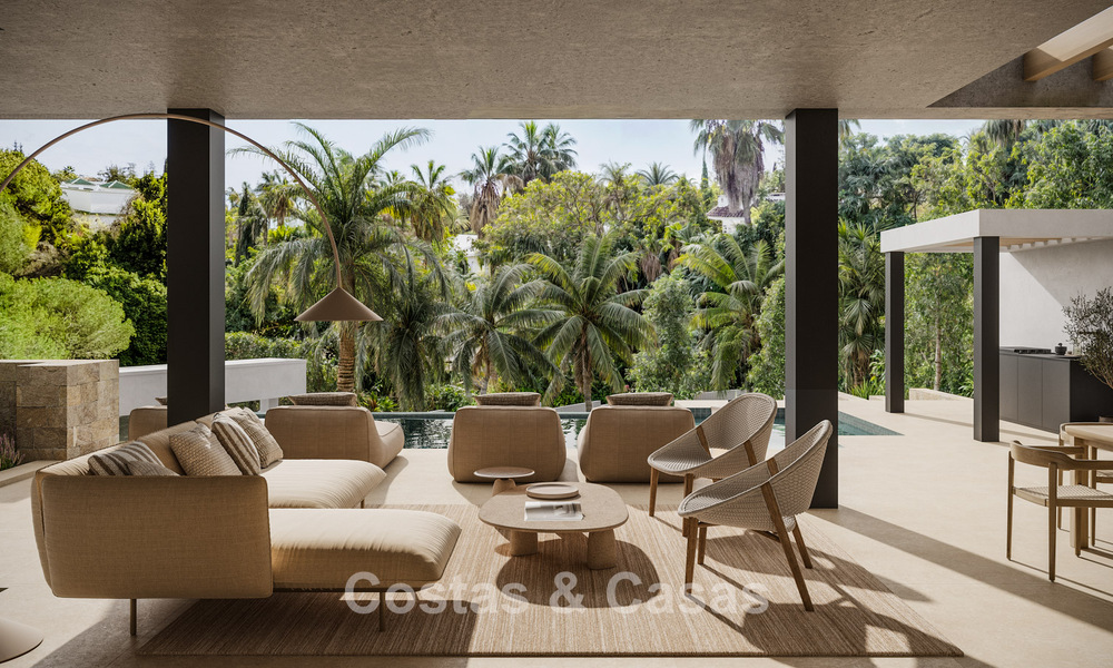 New to the market. High-end new build villa for sale in a popular, secure area on Marbella’s Golden Mile 779946