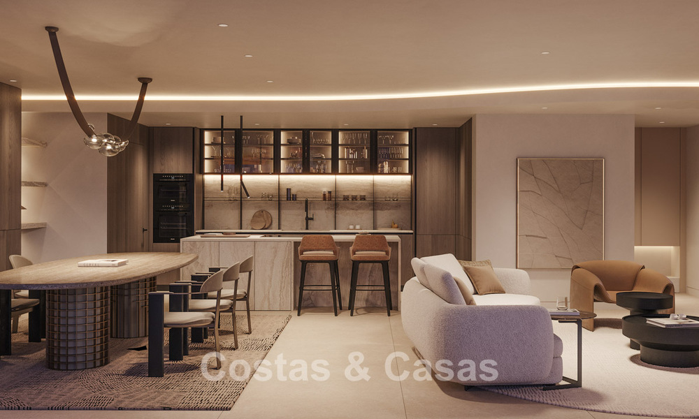 New to the market. High-end new build villa for sale in a popular, secure area on Marbella’s Golden Mile 779956