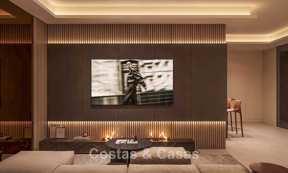 New to the market. High-end new build villa for sale in a popular, secure area on Marbella’s Golden Mile 779957