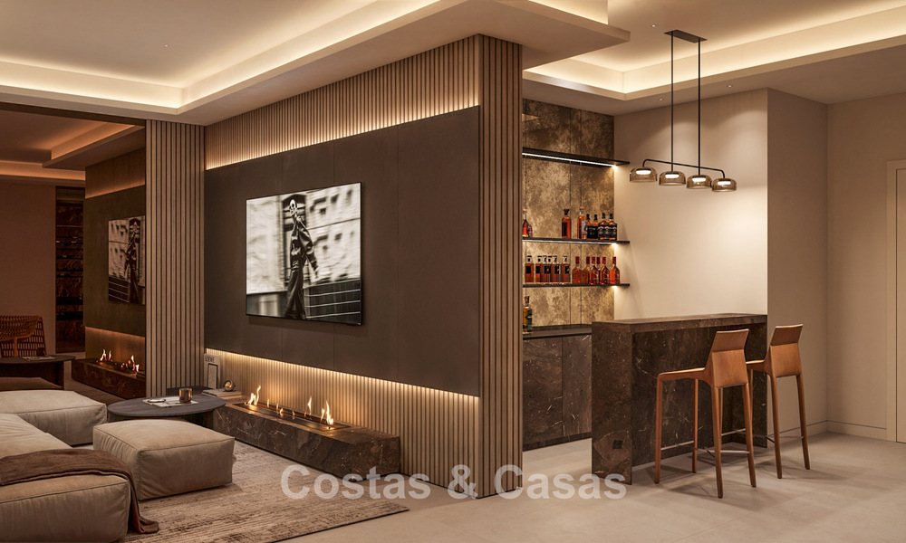 New to the market. High-end new build villa for sale in a popular, secure area on Marbella’s Golden Mile 779958