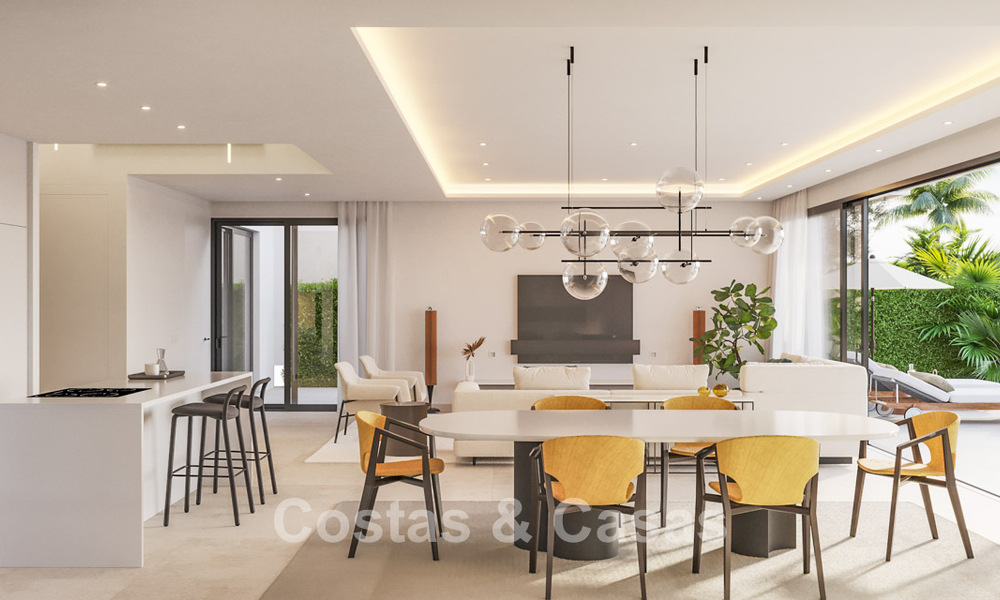 New Launch. 17 Advanced Luxury villas with golf and sea views for Sale in Casares, Costa del Sol 780145