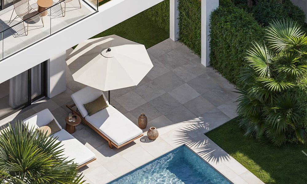 New Launch. 17 Advanced Luxury villas with golf and sea views for Sale in Casares, Costa del Sol 780146