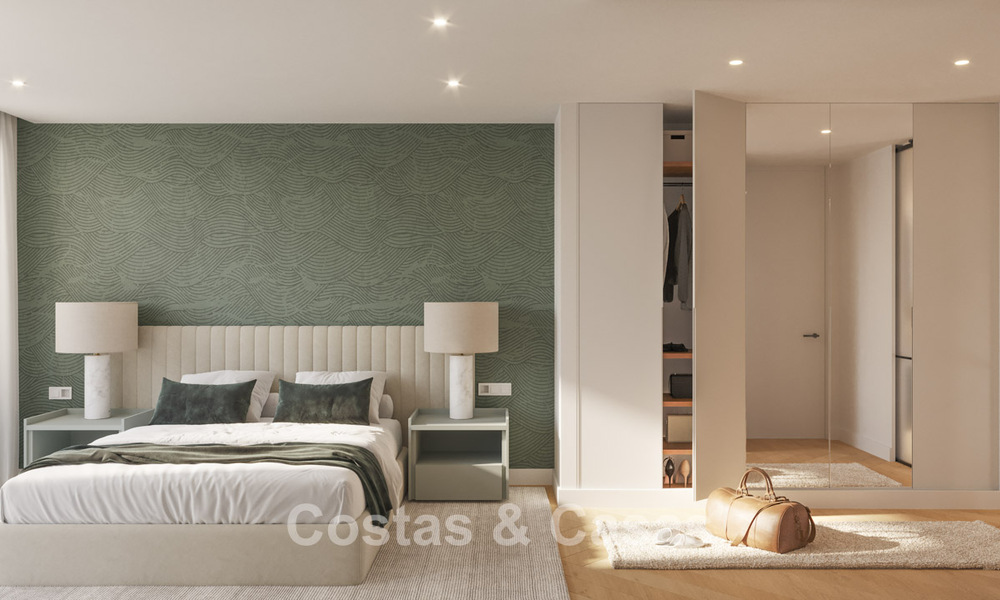 New Launch. 17 Advanced Luxury villas with golf and sea views for Sale in Casares, Costa del Sol 780148