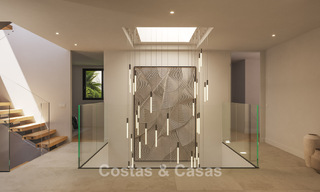 New Launch. 17 Advanced Luxury villas with golf and sea views for Sale in Casares, Costa del Sol 780149 
