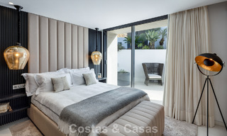 Avant-garde designer villa with panoramic sea views for sale in a gated community in Benahavis - Marbella 779976 