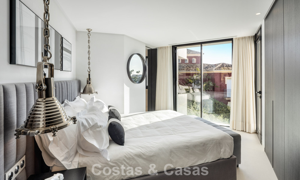 Avant-garde designer villa with panoramic sea views for sale in a gated community in Benahavis - Marbella 779977