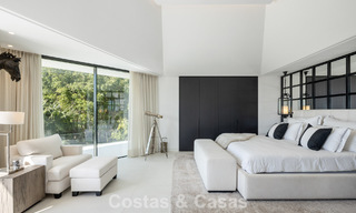 Avant-garde designer villa with panoramic sea views for sale in a gated community in Benahavis - Marbella 779985 