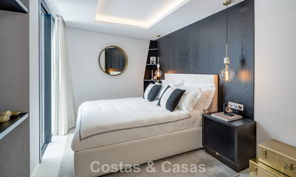 Avant-garde designer villa with panoramic sea views for sale in a gated community in Benahavis - Marbella 779990