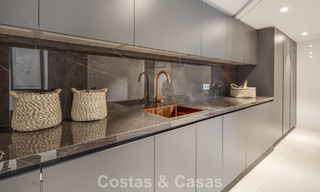 Avant-garde designer villa with panoramic sea views for sale in a gated community in Benahavis - Marbella 779992 