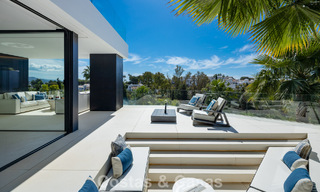 Avant-garde designer villa with panoramic sea views for sale in a gated community in Benahavis - Marbella 779994 