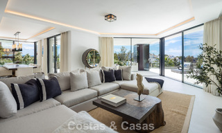 Avant-garde designer villa with panoramic sea views for sale in a gated community in Benahavis - Marbella 779999 