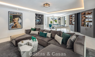 Avant-garde designer villa with panoramic sea views for sale in a gated community in Benahavis - Marbella 780002 