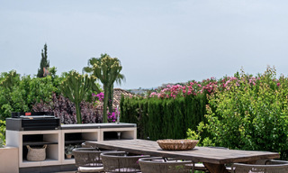 Move-in ready luxury villa with Ibizan style for sale in a highly sought after urbanisation of Benahavis - Marbella 780019 