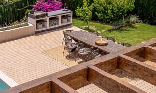 Move-in ready luxury villa with Ibizan style for sale in a highly sought after urbanisation of Benahavis - Marbella 780022 