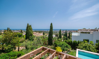 Move-in ready luxury villa with Ibizan style for sale in a highly sought after urbanisation of Benahavis - Marbella 780023 