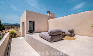 Move-in ready luxury villa with Ibizan style for sale in a highly sought after urbanisation of Benahavis - Marbella 780024 