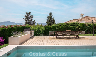 Move-in ready luxury villa with Ibizan style for sale in a highly sought after urbanisation of Benahavis - Marbella 780029 