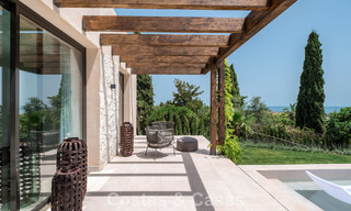 Move-in ready luxury villa with Ibizan style for sale in a highly sought after urbanisation of Benahavis - Marbella 780032 