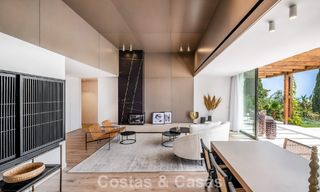 Move-in ready luxury villa with Ibizan style for sale in a highly sought after urbanisation of Benahavis - Marbella 780036 