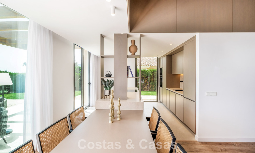 Move-in ready luxury villa with Ibizan style for sale in a highly sought after urbanisation of Benahavis - Marbella 780039