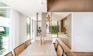 Move-in ready luxury villa with Ibizan style for sale in a highly sought after urbanisation of Benahavis - Marbella 780039 