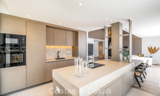 Move-in ready luxury villa with Ibizan style for sale in a highly sought after urbanisation of Benahavis - Marbella 780040 