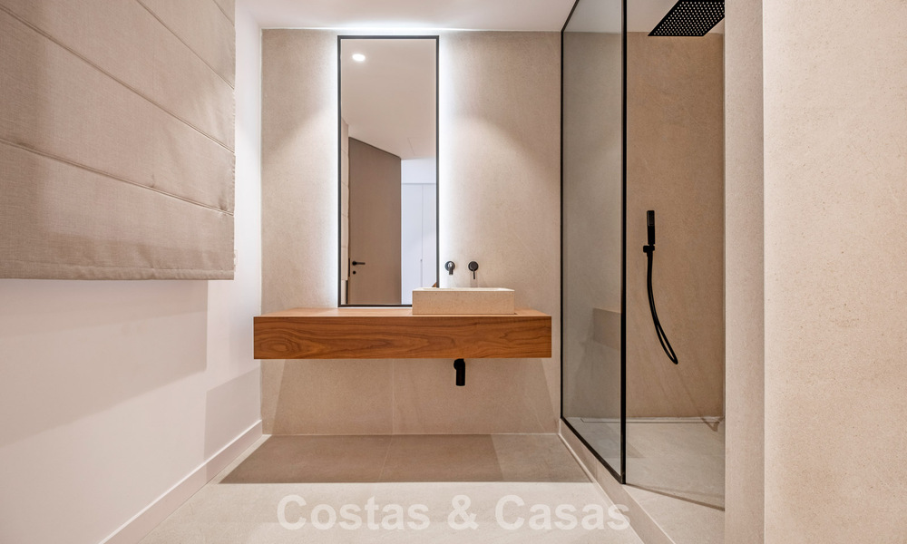 Move-in ready luxury villa with Ibizan style for sale in a highly sought after urbanisation of Benahavis - Marbella 780042