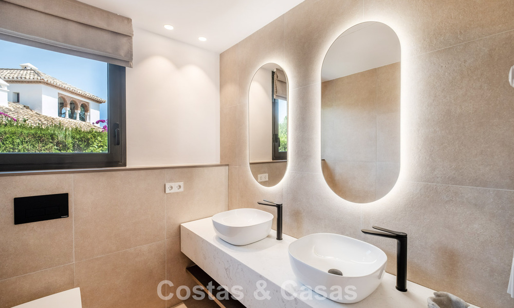 Move-in ready luxury villa with Ibizan style for sale in a highly sought after urbanisation of Benahavis - Marbella 780045