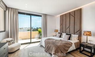 Move-in ready luxury villa with Ibizan style for sale in a highly sought after urbanisation of Benahavis - Marbella 780047 