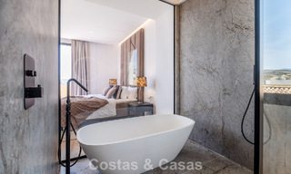 Move-in ready luxury villa with Ibizan style for sale in a highly sought after urbanisation of Benahavis - Marbella 780051 