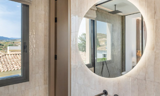 Move-in ready luxury villa with Ibizan style for sale in a highly sought after urbanisation of Benahavis - Marbella 780056 