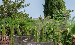 Move-in ready luxury villa with Ibizan style for sale in a highly sought after urbanisation of Benahavis - Marbella 780064 