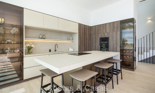 High-end luxury villa with panoramic views for sale in a golf resort on the Golden Mile in Benahavis - Marbella 780133 