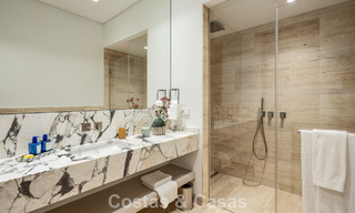 High-end luxury villa with panoramic views for sale in a golf resort on the Golden Mile in Benahavis - Marbella 780136 