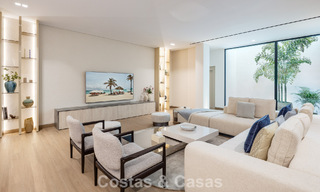 High-end luxury villa with panoramic views for sale in a golf resort on the Golden Mile in Benahavis - Marbella 780140 
