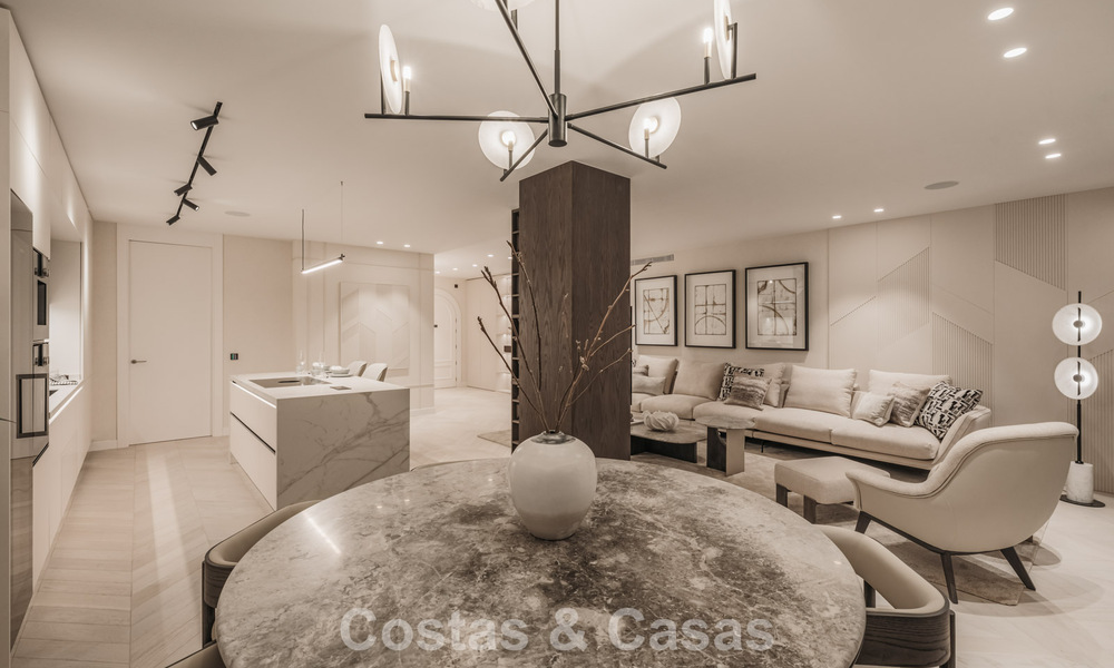 First class apartment with panoramic sea views for sale in Nueva Andalucia’s Golf Valley, Marbella 780259