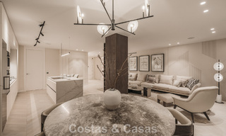 First class apartment with panoramic sea views for sale in Nueva Andalucia’s Golf Valley, Marbella 780259 