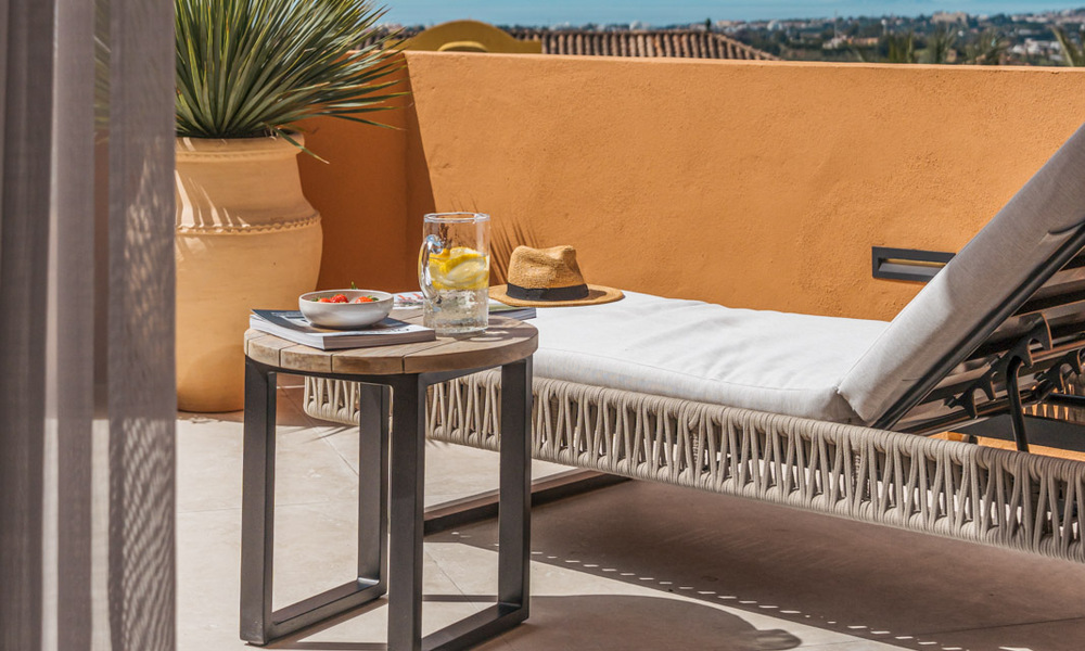 First class apartment with panoramic sea views for sale in Nueva Andalucia’s Golf Valley, Marbella 780268